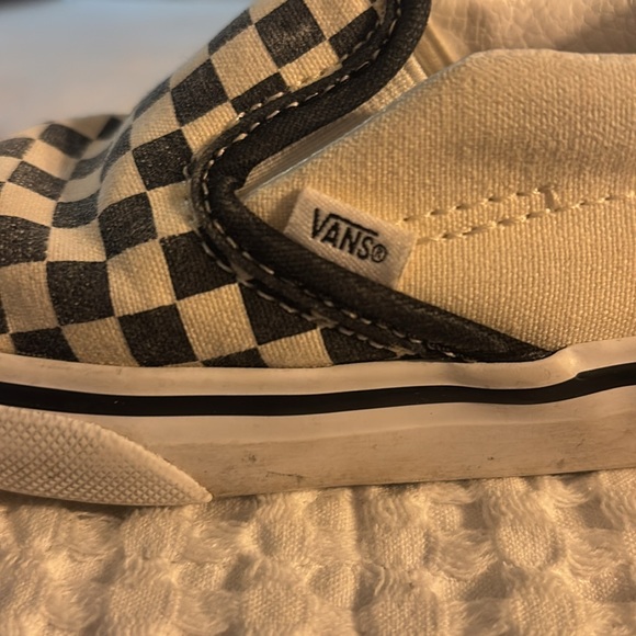 Vans Toddler Classic Slip-on V Checkerboard - sizer 8.5 - Picture 4 of 7